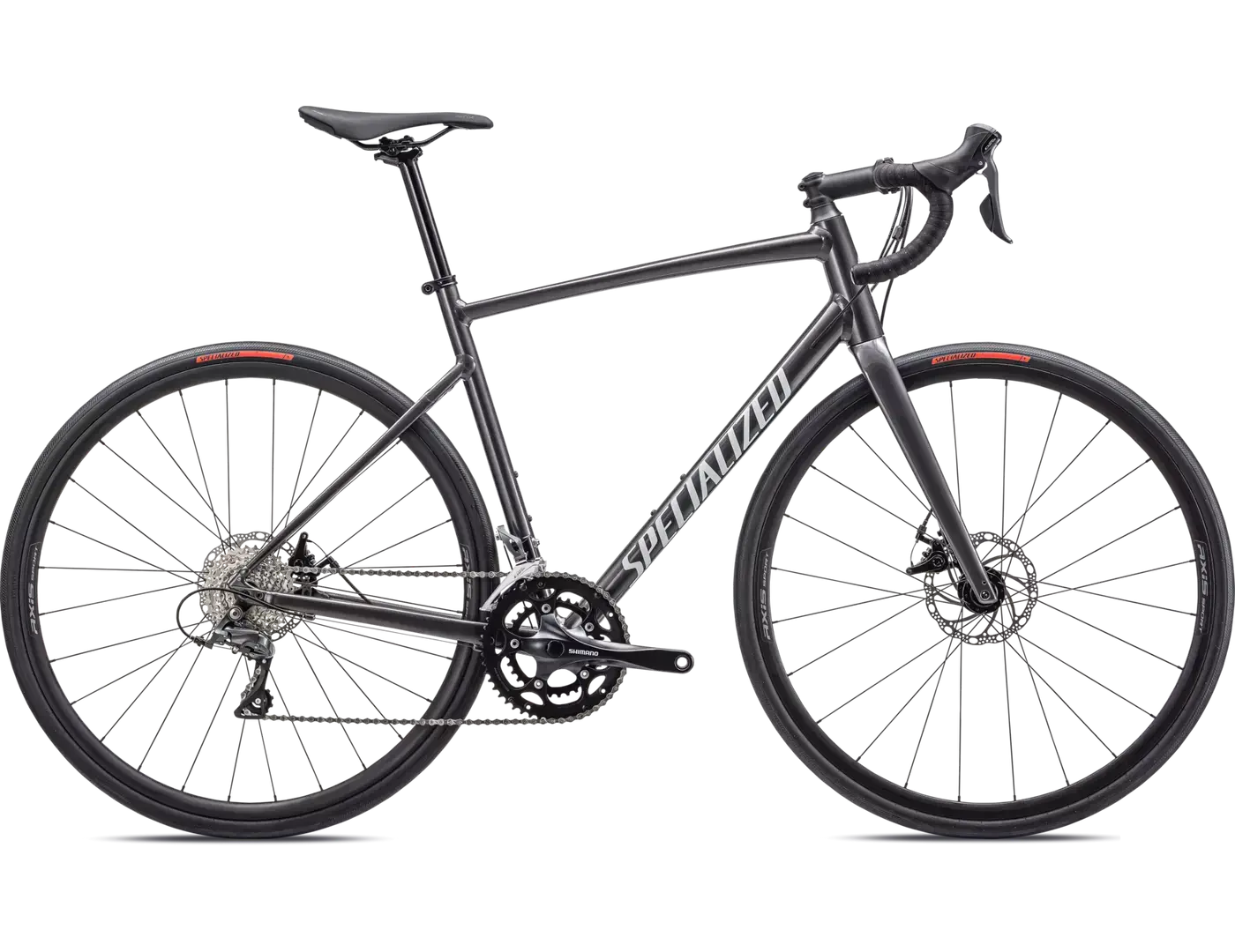 Rower Specialized Allez Gloss Smoke / White / Silver Dust 2023